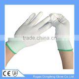 13 Gauge Finger Dipped Glove Fine Nylon Gloves For Cell Phone Repairing thumbnail-1