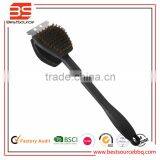 With Scraper High Quality PP Long Handle BBQ Grill Brush BBQ Tool Cleaning Brush