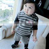 One Piece Children Modling Clothing Casual Print Cotton Designs Kids Boy Clothes