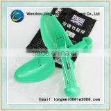 Green Plastic Adjustable Tree Climbing Shoes for Woman to Maintain Shoe Shape