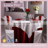 Linen Pro Dot High End White Table Cloth for 5 Star Restaurant and Hotel thumbnail-3