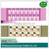 Plaid Print Textile Polyester Fabric for Bed Sheet