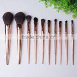 Custom Metal Handle Quality Makeup Brush Set thumbnail-2
