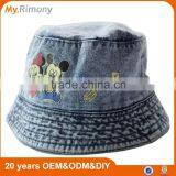 Comfortable Funny Jean Embroidery Kids Bucket Hats thumbnail-1