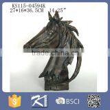 Resin Wild Horse Head for Home Wall Decoration thumbnail-1