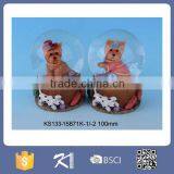 Resin Crafts & Gifts Lovely Animal Water Globe for Wholesale thumbnail-1
