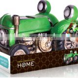 Resin Solar Vintage Tractor Garden And Path Light