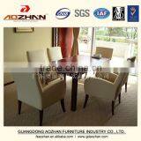 Hot Sale Modern Hotel Restaurant Furniture Dining Table Chair