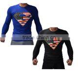 Professional Factory Cheap Price High Quality Export Skin Tight 3d Gym Shirt thumbnail-1