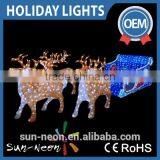 Christmas Decoration Led Lighting Outdoor Christmas Sleigh thumbnail-2