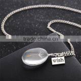 Heart Wish Charm Dandelion Necklace thumbnail-6