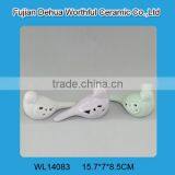 Wholesale White Ceramic Rabbit Decoration for Promotion thumbnail-6