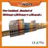 China UK Onka Type Fuse Terminal Block 6mm Din Rail Terminal Connector thumbnail-3
