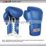 Professional Leather Boxing Gloves