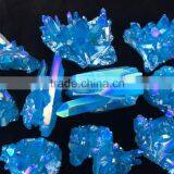 Wholesale High Quality Blue Crystal Cluster as Home or Office Decoration thumbnail-4