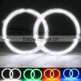 Auto Lighting System 80MM DC8-30V 3014 SMD LED Angel Eyes Ring / Halo Ring Halo Light 80MM LED ANGEL EYES White Red Blue Green
