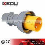 KEDU 3Pins IP67 Electrical Plug With CE,SEMKO Certificated thumbnail-2