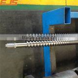 Anti Weary HDPE WPC PP Nitrided and Bimetallic Parallel Twin Barrel and Screw