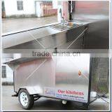 Spacious New Design!!Shanghai Towing Chinese Food Trailer FV-240 Made China thumbnail-5
