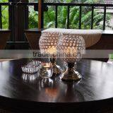 Unique Shaped Candelabra Centerpiece for Weddings Metal Table Centerpiece on Sale thumbnail-3