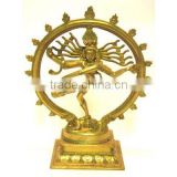 Brass Natraj Statue home Decorations