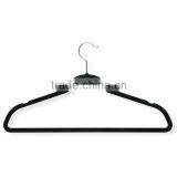 Velvet Hangers, Flocked Hangers - Space Saving Thin Profile, Non-slip Hanger With Notched Shoulders, Suit Hanger, Clothes Hanger thumbnail-2