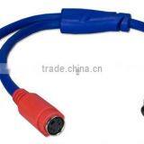 S-Video Mini4 Male to Two Female Splitter Cable thumbnail-1