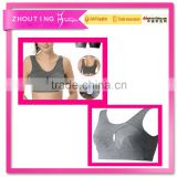 Comfortable cotton breathable sport bra