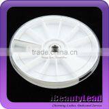 Round Nail Container With 12 Separate Rooms Nail Art Container