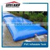 PVC bladder inflatable water storage tanks