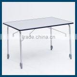 Metal Folding Table With Injection Border and MDF Table Board thumbnail-1