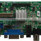 LCD TV Mainboard With 1*USB Suports Audio(MP3 WMA) Video(AVI RM RMVB MPEG1~4) Image(JPEG BMP PNG) Text File(TXT) thumbnail-1
