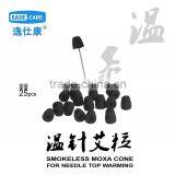 Needle Top Warming Smokeless Moxa Cone Basket-less Charcoal Moxa thumbnail-2