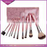 Best Price Private Label 10pcs Pink Professional Makeup Brush Set thumbnail-1