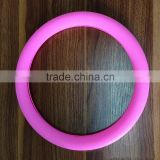 Xianjian Factory Summer Rubber Candy colour Hyper-Flex Core Steering Wheel Cover Eco-friendly Silicon Universal (rose)
