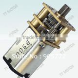 High quality electric mini dc motor with gear made in china
