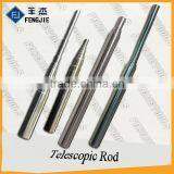 Telescopic stainless steel tubes