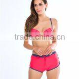 2017 Model Women High Waist Ladies Swim Wear thumbnail-6