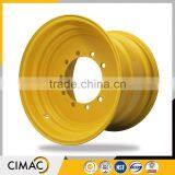 China Wholesale Rubber Solid Metal Wheel thumbnail-4