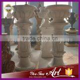 Outdoor Decoration Simple Planter in Marble thumbnail-1
