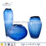 Best Selling Gifts for All Coccasions Sandblasting Glass Ikebana Vase thumbnail-1
