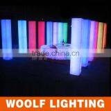 LED Plastic Square Decorative Pillars for Weddings