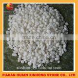 High Quality Garden White Color Marble Pebbles for Wholesale thumbnail-1