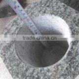 Olive Green Granite Tombstone Vase thumbnail-5
