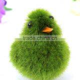 Artificial Small Lovely Flocking Chickens Creative Potted Decorations thumbnail-3