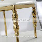 Mid Century Modern Design Stainless Steel Chair Stainless Steel Banquet Chair thumbnail-5