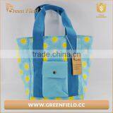 Promotion Washable Kraft Leather Like Paper Nice Print Tote Bags thumbnail-3
