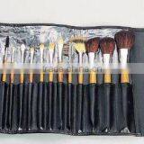 16 pcs cosmetic brush set