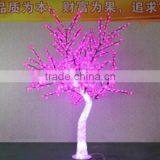 Home Garden Decorative 210cm Height Outdoor Artificial Red Flashing LED Solar Lighted up Trees EDS06 1417 thumbnail-3