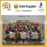 The Last Supper Resin Wall Painting/3d Resin Decorative Relief Wall Painting thumbnail-1